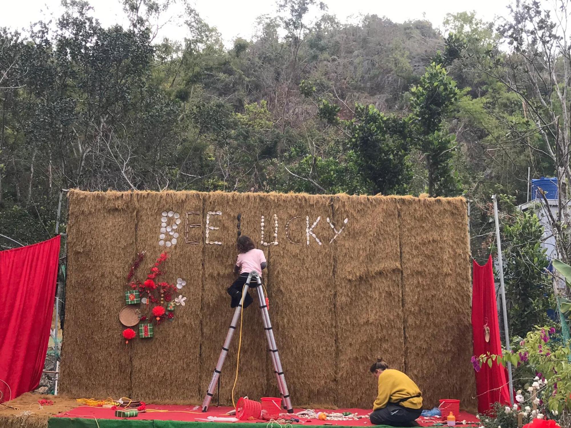 Bee Lucky Homestay Hien Hao Eksteriør billede