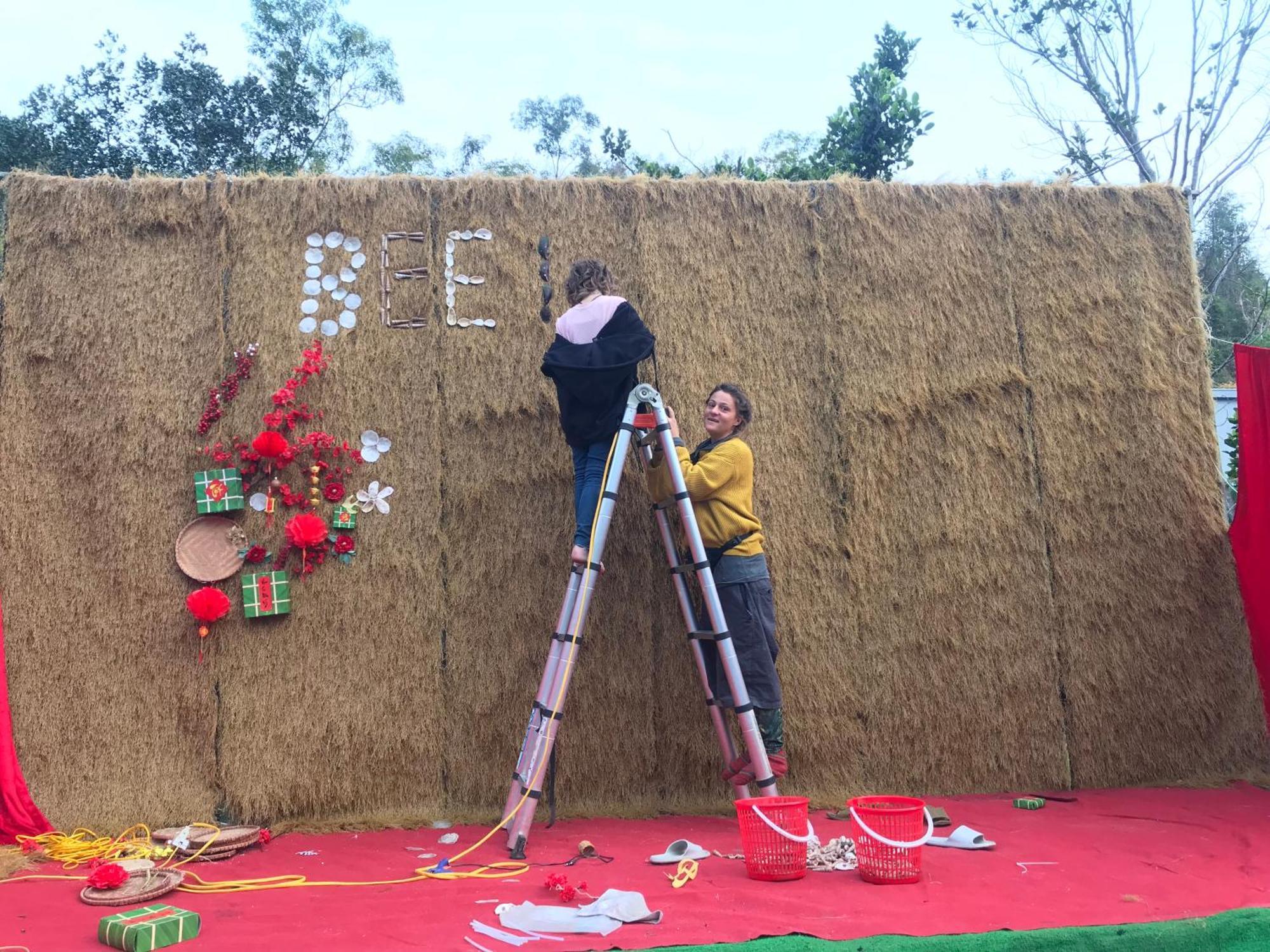 Bee Lucky Homestay Hien Hao Eksteriør billede